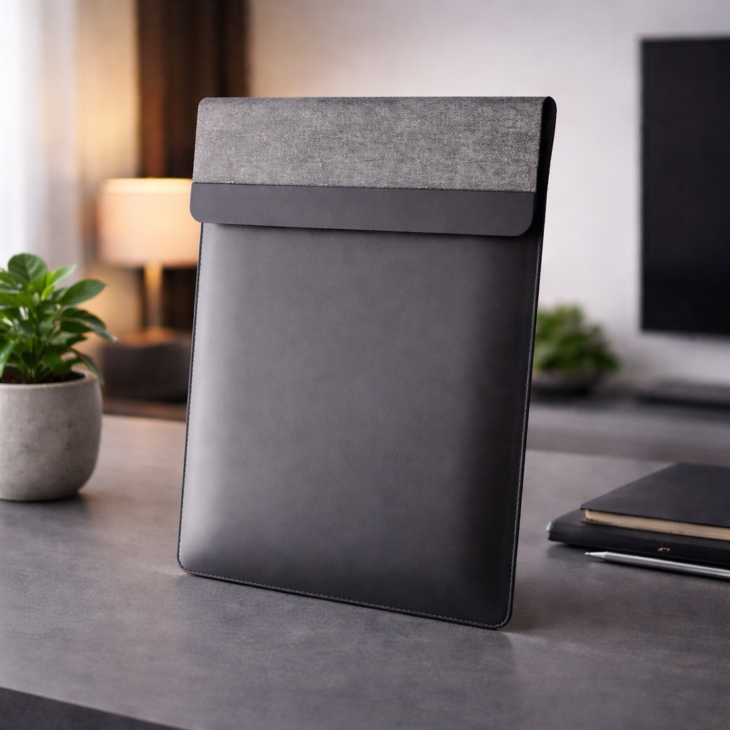 VoltCase™ Duo – Dual Wireless Charging Laptop Sleeve